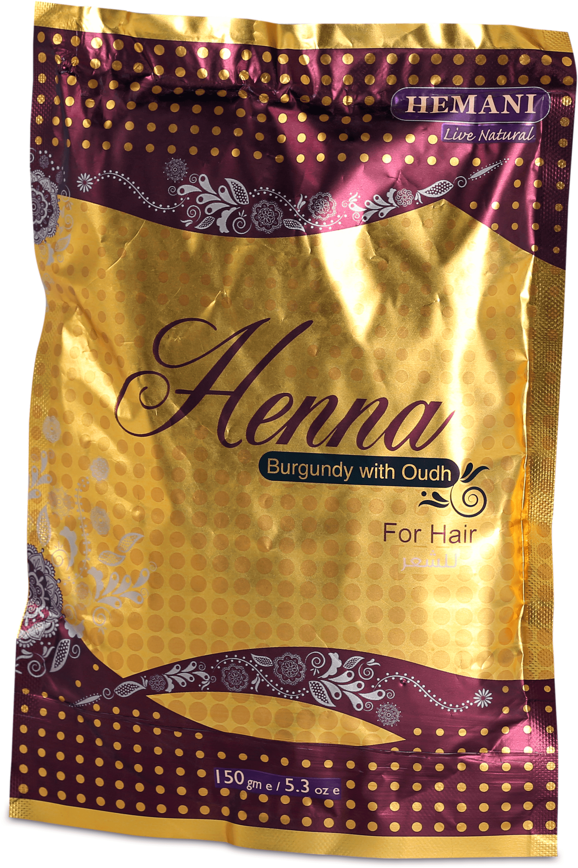 Heena for Hair - 150gms - Burgundy with Oudh